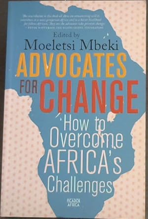 Bild des Verkufers fr Advocates for change: How to overcome Africa's challenges zum Verkauf von Chapter 1