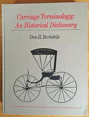 Carriage Terminology - An Historical Dictionary