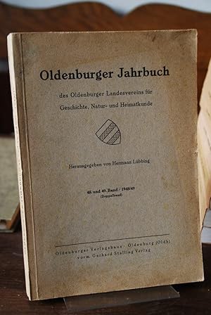 Oldenburger Jahrbuch 1948/49 Band 48 und 49 (Doppelband).