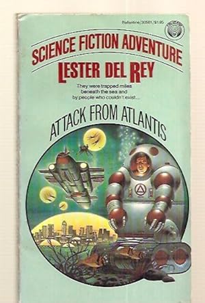 Seller image for ATTACK FROM ATLANTIS [SCIENCE FICTION ADVENTURE] for sale by biblioboy