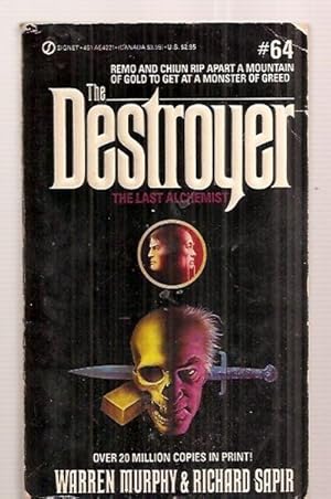 Seller image for THE DESTROYER: #64 THE LAST ALCHEMIST for sale by biblioboy