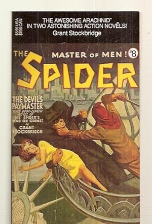 Seller image for THE SPIDER [MASTER OF MEN!] [#8] [THE DEVIL'S PAYMASTER + LEGIONS OF THE ACCURSED LIGHT] for sale by biblioboy