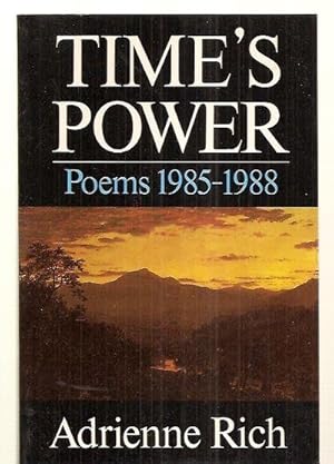 Seller image for Time's Power: Poems 1985-1988 for sale by biblioboy