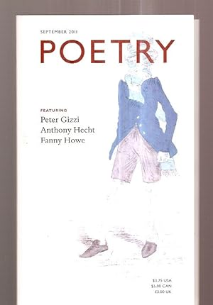 Seller image for Poetry Volume CXCVIII No. 5 September 2011 for sale by biblioboy