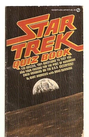 Seller image for STAR TREK QUIZ BOOK for sale by biblioboy