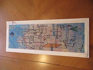 Image du vendeur pour Original Lithograph, Untitled, City View mis en vente par Arroyo Seco Books, Pasadena, Member IOBA