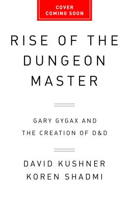 Immagine del venditore per Rise of the Dungeon Master: Gary Gygax and the Creation of D&D (Paperback or Softback) venduto da BargainBookStores