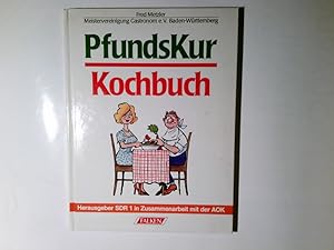 Imagen del vendedor de Das Pfundskur-Kochbuch. Hrsg. SDR 1 in Zsarb. mit der AOK. Fred Metzler. Fotos: Wolfgang Feiler . a la venta por Antiquariat Buchhandel Daniel Viertel