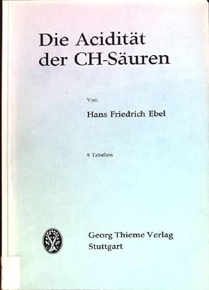 Seller image for Die Aciditt der CH-Suren. for sale by books4less (Versandantiquariat Petra Gros GmbH & Co. KG)