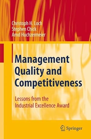 Image du vendeur pour Management Quality and Competitiveness mis en vente par Antiquariat Bookfarm