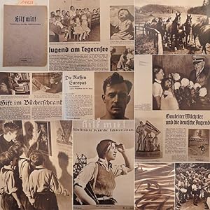 Seller image for Hilf mit! Illustrierte deutsche Schlerzeitung, 4. Jahrgang: Oktober 1936 - September 1937 Dieses Buch wird von uns nur zur staatsbrgerlichen Aufklrung und zur Abwehr verfassungswidriger Bestrebungen angeboten (86 StGB) for sale by Galerie fr gegenstndliche Kunst