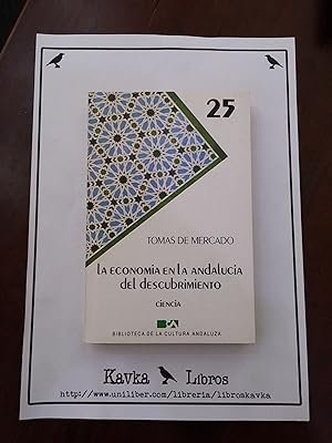 Seller image for La economa en la Andaluca del descubrimiento for sale by Kavka Libros