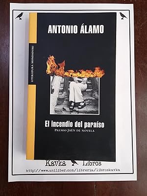 Imagen del vendedor de El incendio del paraso a la venta por Kavka Libros