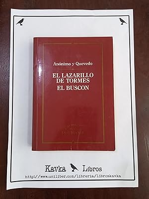 Imagen del vendedor de El lazarillo de Tormes / El buscn a la venta por Kavka Libros