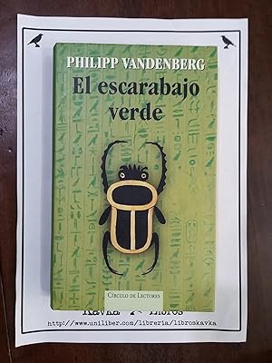 Imagen del vendedor de El escarabajo verde a la venta por Kavka Libros