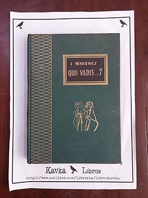 Imagen del vendedor de Quo vadis? a la venta por Kavka Libros