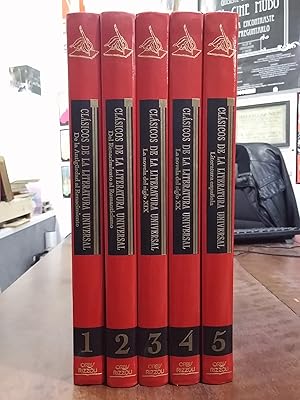 Imagen del vendedor de Clsicos de la literatura universal (5 vol) a la venta por Kavka Libros