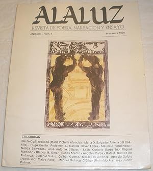 Imagen del vendedor de Alaluz. N 1 Revista de Poesa, narracin y ensayo. a la venta por Aaromadelibros