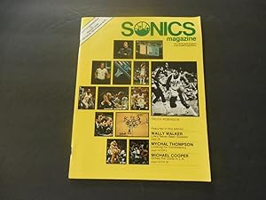 Seattle Supersonics Game Program vs Phoenix Suns Feb 28 1982