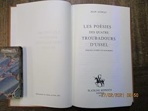 Seller image for Les posies des quatre troubadours d'Ussel. for sale by LE MUSEE DU LIVRE