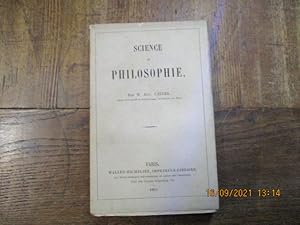 Image du vendeur pour Science et philosophie. mis en vente par LE MUSEE DU LIVRE