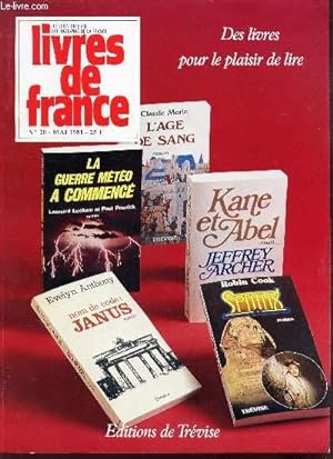 Seller image for BULLETIN DU LIVRE BIBLIOGRAPHIE DE LA FRANCE - LIVRES DE FRANCE - N20 - 3AI 1981 / Des livres pour le plaisir de lire. for sale by Le-Livre
