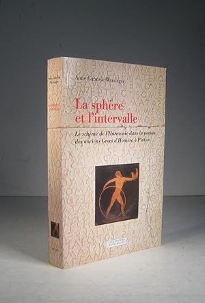 Bild des Verkufers fr La sphre de l'intervalle. Le schme de l'Harmonie dans la pense des anciens Grecs d'Homre  Platon zum Verkauf von Librairie Bonheur d'occasion (LILA / ILAB)