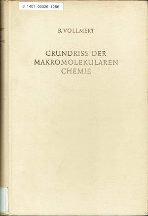 Image du vendeur pour Grundri der makromolekularen Chemie (German Edition) mis en vente par SUNSET BOOKS