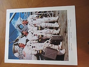 Bild des Verkufers fr Original Nasa Color Photograph "The Flight Crew Of Apollo 10, Fourth Manned Apollo Mission" Nasa Photo 68-Hc-761 zum Verkauf von Arroyo Seco Books, Pasadena, Member IOBA