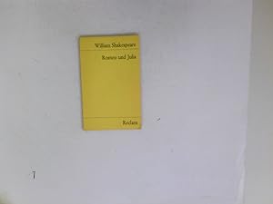 Bild des Verkufers fr Romeo und Julia : Tragdie. William Shakespeare. bers. von August Wilhelm Von Schlegel. Hrsg. von Dietrich Klose / Reclams Universal-Bibliothek ; Nr. 5 zum Verkauf von Antiquariat Buchhandel Daniel Viertel