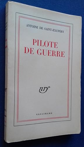 Seller image for Pilote de guerre. for sale by Librairie Pique-Puces