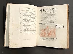 La Merope, Tragedia. Compilate, e raccolte per D. Vincenzo Cavallucci Perugino e dedicate al Sere...