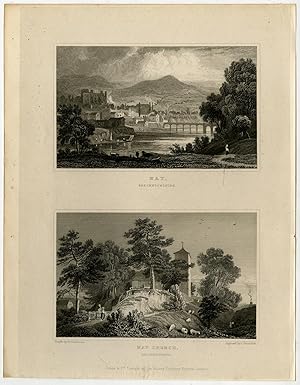 Antique Print-WALES-ENGLAND-BRECKNOCKSHIRE-HAY-Gastineau-Hinchliffe-1831