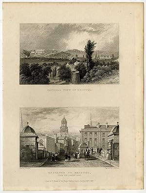 Antique Print-ENGLAND-BRISTOL-Bartlett-Mottram.-1830