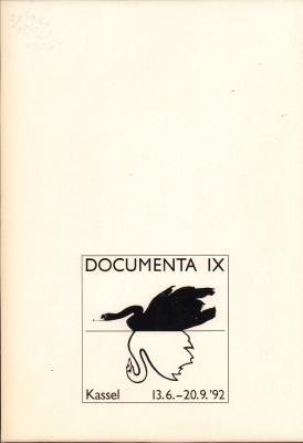 Seller image for Documente IX Kassel 1992. Band 1: Texte, Bio- und Bibliografien, Rahmen- und Begleitprogramm. Band 2: Knstler A - K. Band 3: Knstler L - Z. Anhang. for sale by Antiquariat Jenischek