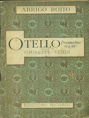 Bild des Verkufers fr Otello zum Verkauf von Librodifaccia
