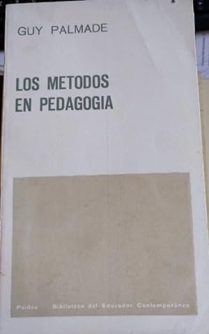 LOS METODOS EN PEDAGOGIA.