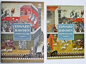 Imagen del vendedor de Edward Bawden Storyteller (Exhibition catalogue + Flyer). a la venta por Dendera