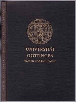 Seller image for Universitt Gttingen. Wesen und Geschichte for sale by Graphem. Kunst- und Buchantiquariat