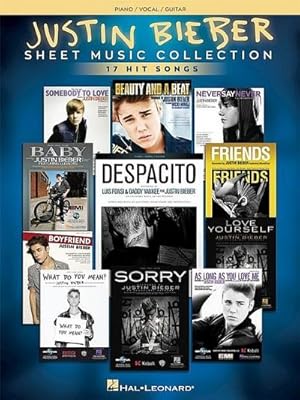 Bild des Verkufers fr Justin Bieber - Sheet Music Collection: 17 Hit Songs zum Verkauf von AHA-BUCH GmbH