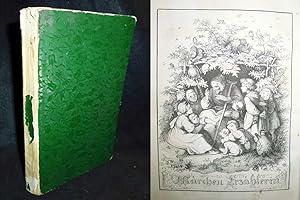 Bild des Verkufers fr Deutsches Mrchenbuch. Sechste, mit Stereotypen gedruckte Auflage. zum Verkauf von Antiquariat Lcker