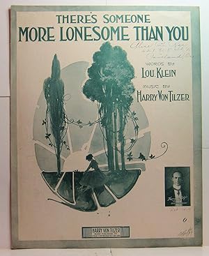 Imagen del vendedor de THERE'S SOMEONE MORE LONESOME THAN YOU a la venta por Rose City Books