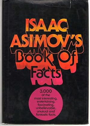Immagine del venditore per Isaac Asimov's Book of Facts venduto da Dan Glaeser Books