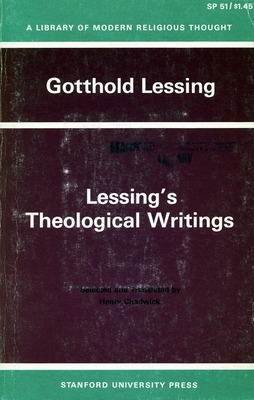 Imagen del vendedor de Lessing's Theological Writings: Selections in Translation (Paperback or Softback) a la venta por BargainBookStores