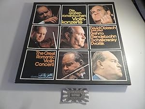 Immagine del venditore per Die grossen romantischen Violinkonzerte [Vinyl, 3 LP-Box-Set, 86 095 XGK]. David Oistrach spielt Brahms, Mendelssohn, Tschaikowsky, Dvork. venduto da Druckwaren Antiquariat