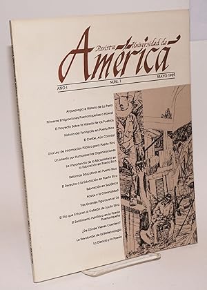 Bild des Verkufers fr Revista Universidad de America. Ano 1, Num. 1, Mayo 1989 zum Verkauf von Bolerium Books Inc.