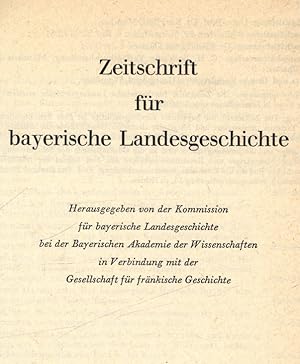 Aufklärung im Fürststift Kempten. Zeitschrift für bayerische Landesgeschichte, Band 54.
