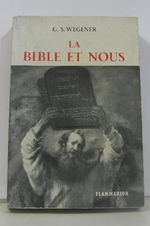 Seller image for La bible et nous for sale by crealivres