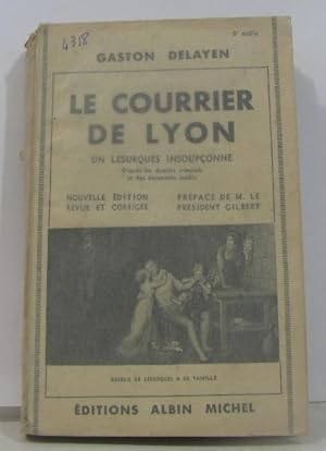 Imagen del vendedor de Le courrier de lyon un lesurques insouponn a la venta por crealivres