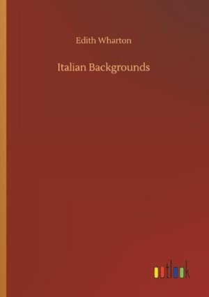 Seller image for Italian Backgrounds for sale by AHA-BUCH GmbH